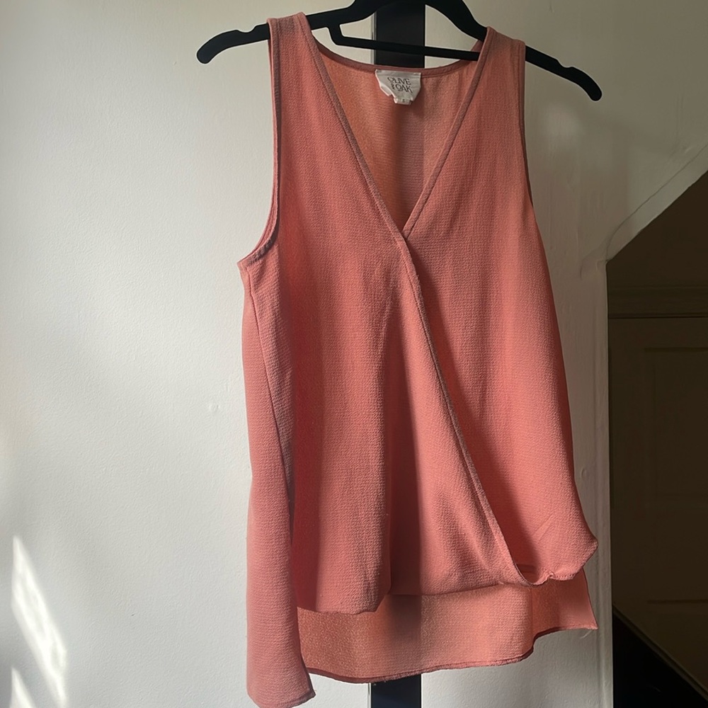 New tank top by OLIVE and OAK size small